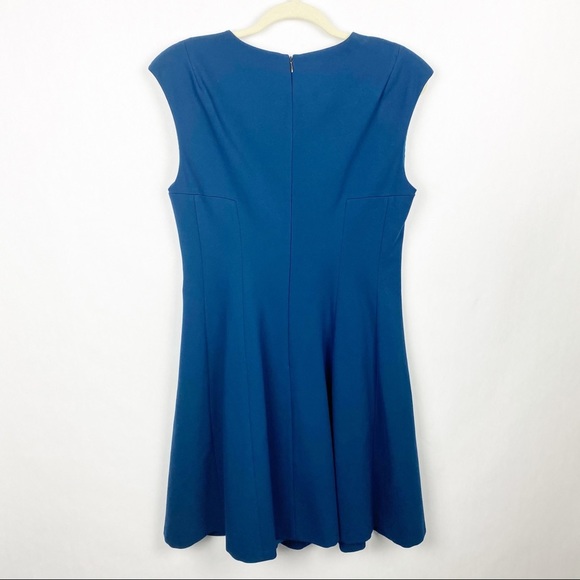 Rebecca Taylor Cap Sleeve A-line Career Dress 8 - Picture 5 of 6